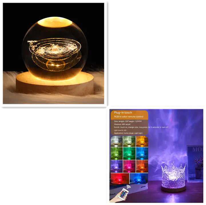 LED Water Effect Lamp