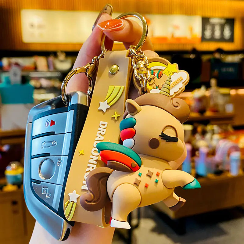 Cute Cartoon Keychain for Bags and Purses