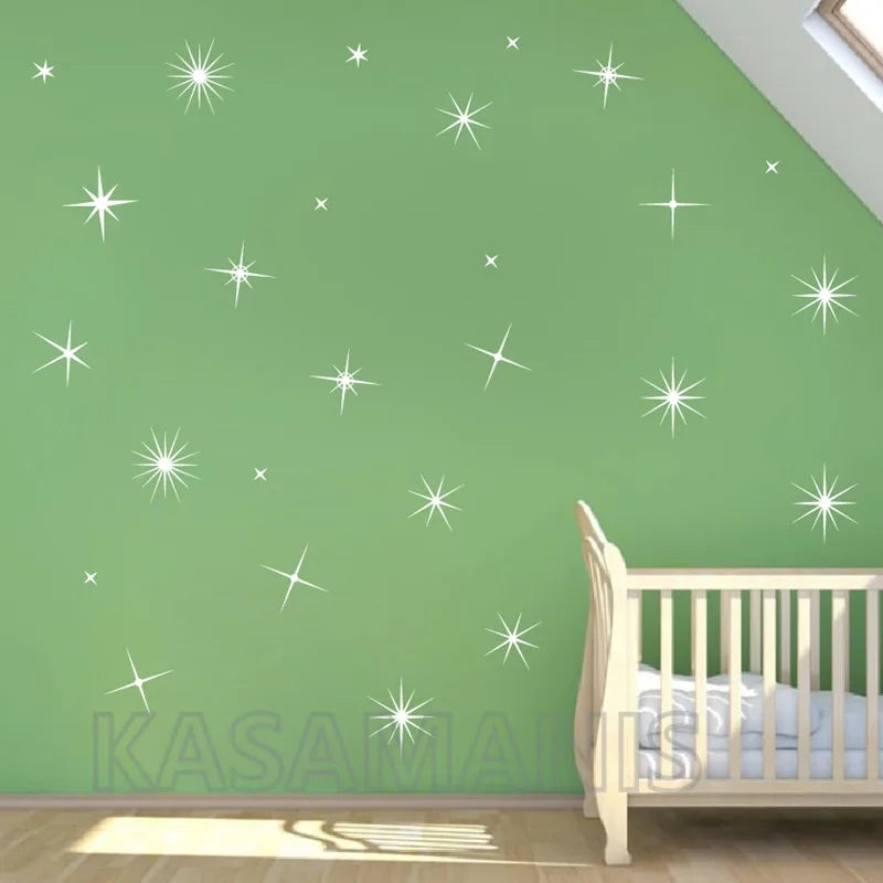 Stardust Dreams - Gold Star wall Decals