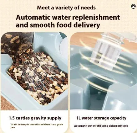 Yes Please! Food and Water Dispenser