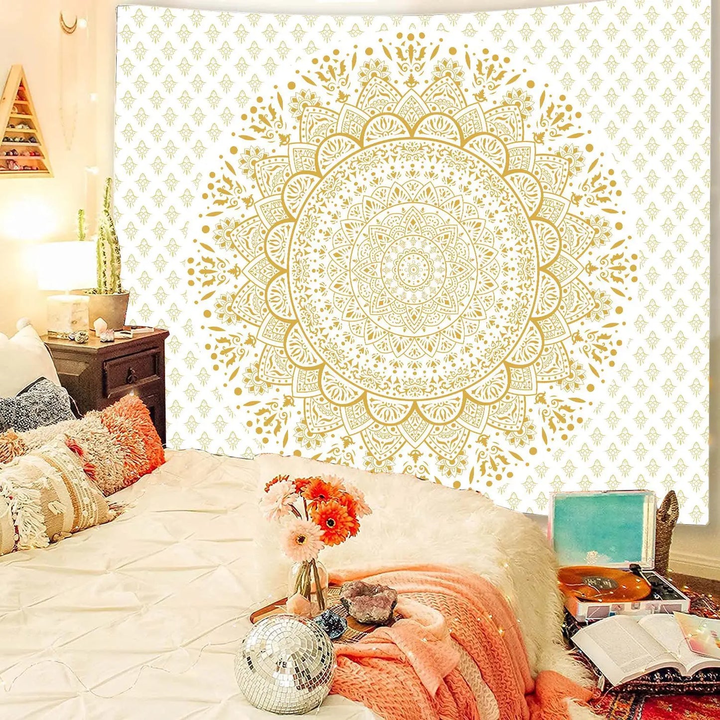Boho Indian Mandala Wall Hanging