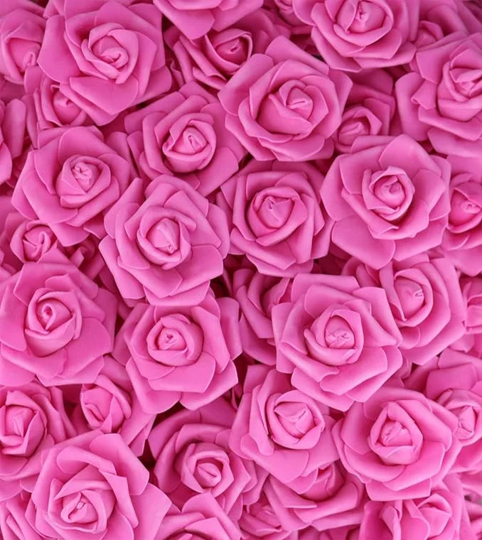 Mini Fairy Roses -Soft Foam Flower Set (Choose 10, 20, or 50)