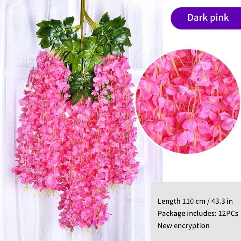 Moonlit Cascade - Wisteria Garland (12 pieces)