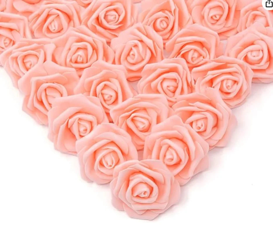 Mini Fairy Roses -Soft Foam Flower Set (Choose 10, 20, or 50)