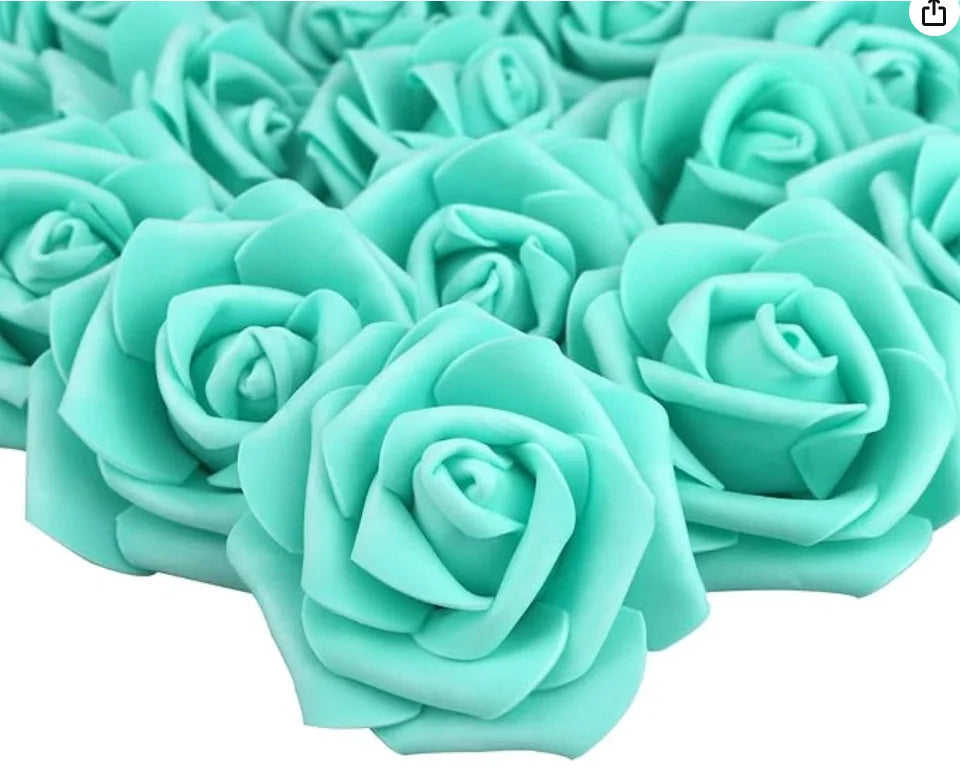 Mini Fairy Roses -Soft Foam Flower Set (Choose 10, 20, or 50)