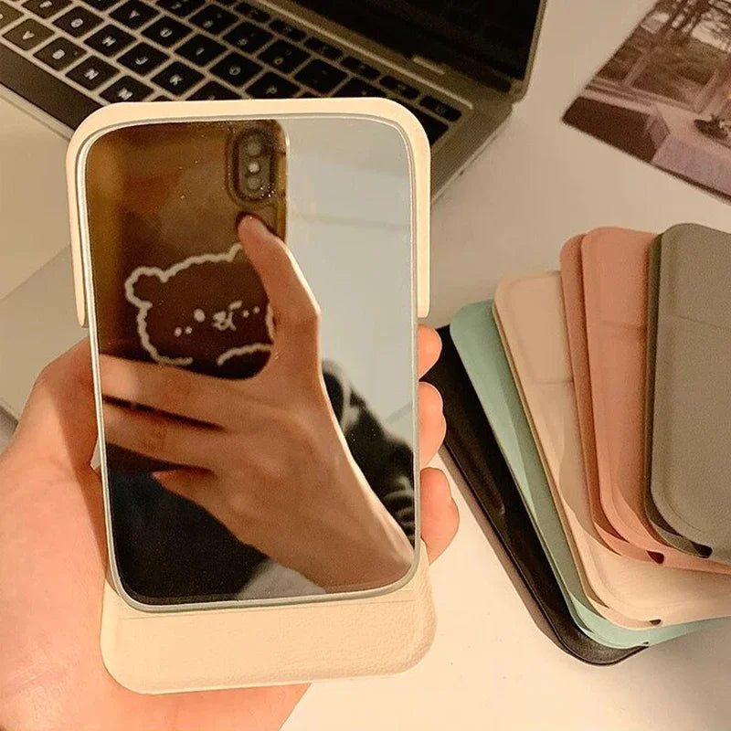 Handheld Foldable On the Go Mirror