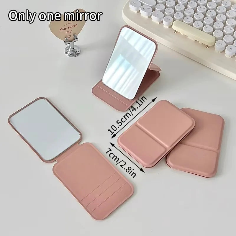 Handheld Foldable On the Go Mirror