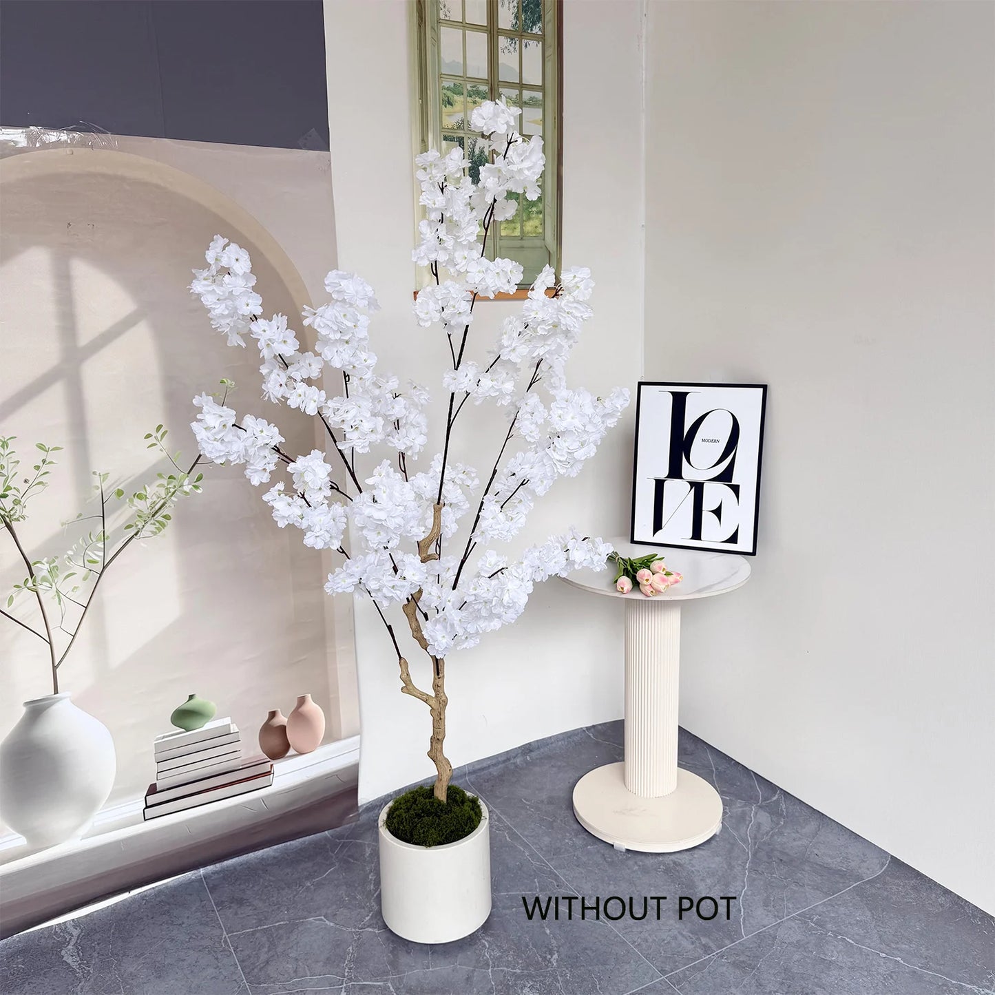 The Fairy Tree - Artificial White Cherry Plant