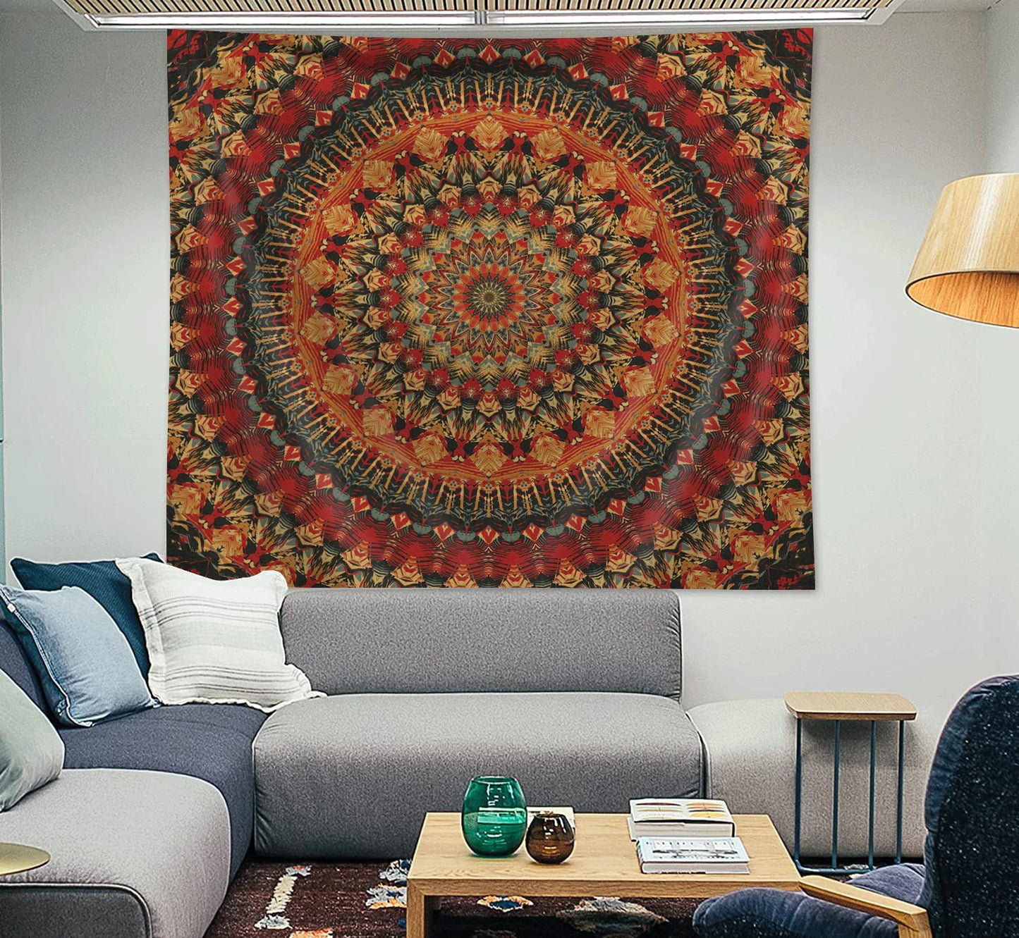 Boho Indian Mandala Wall Hanging