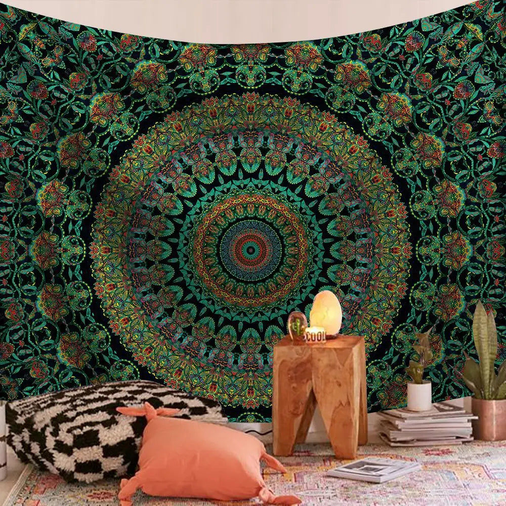 Boho Indian Mandala Wall Hanging