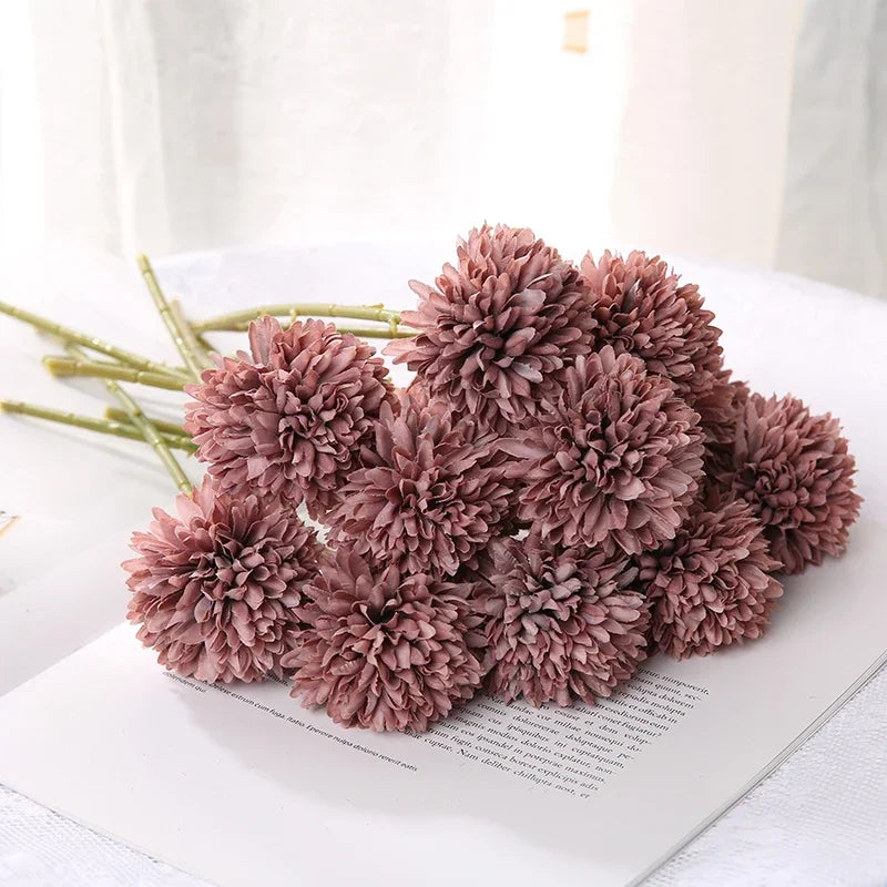 The Secret Garden - Faux Hydrangea Flowers (5)