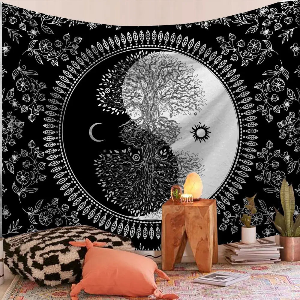 Boho Indian Mandala Wall Hanging