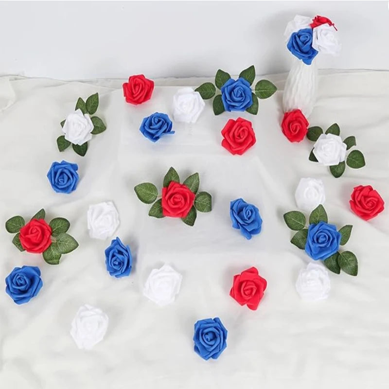 Mini Fairy Roses -Soft Foam Flower Set (Choose 10, 20, or 50)