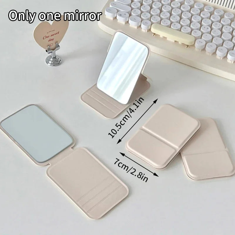Handheld Foldable On the Go Mirror