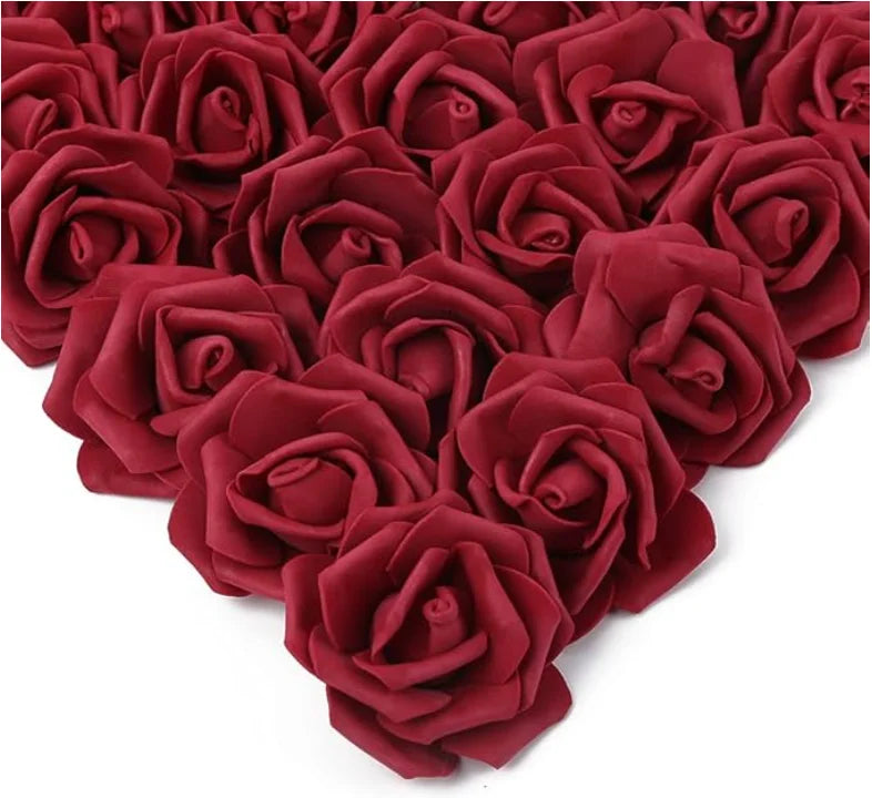 Mini Fairy Roses -Soft Foam Flower Set (Choose 10, 20, or 50)