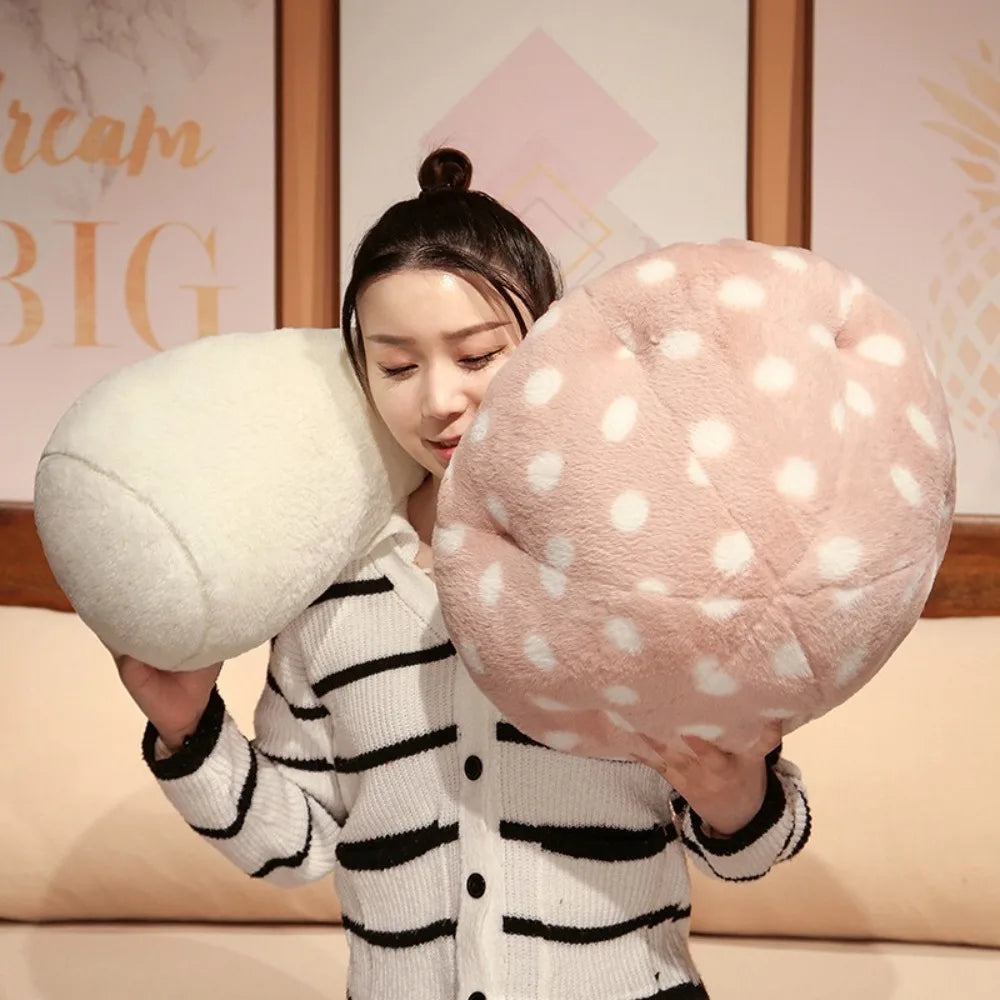 Snuggle Shroom - Giant Plush Mushroom Pillow