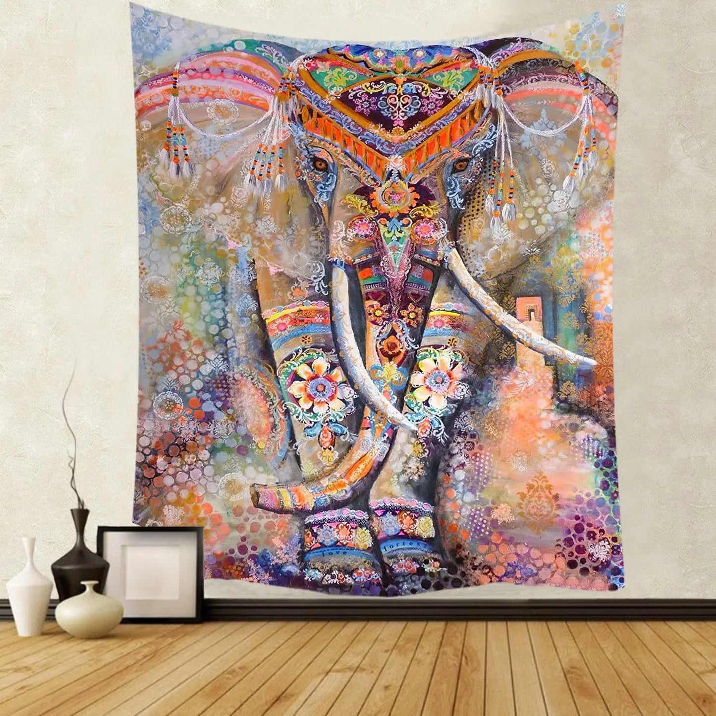 Boho Indian Mandala Wall Hanging