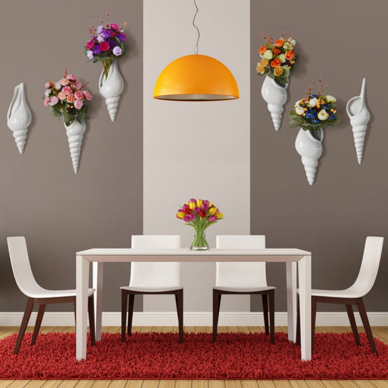 Seashell Wall Vase