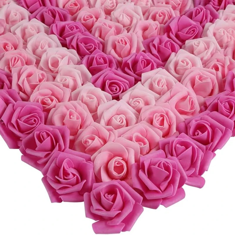 Mini Fairy Roses -Soft Foam Flower Set (Choose 10, 20, or 50)