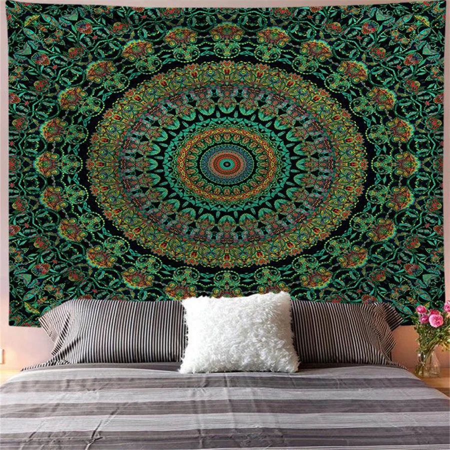 Boho Indian Mandala Wall Hanging