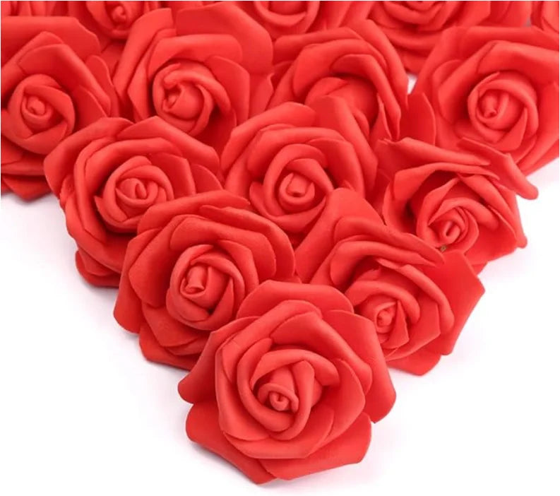 Mini Fairy Roses -Soft Foam Flower Set (Choose 10, 20, or 50)