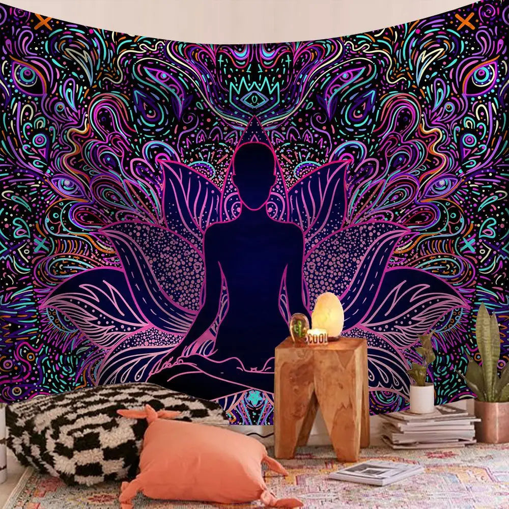 Boho Indian Mandala Wall Hanging