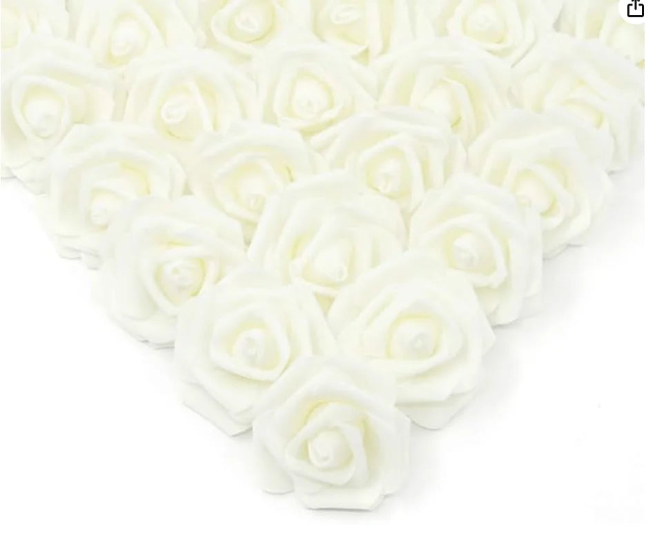 Mini Fairy Roses -Soft Foam Flower Set (Choose 10, 20, or 50)