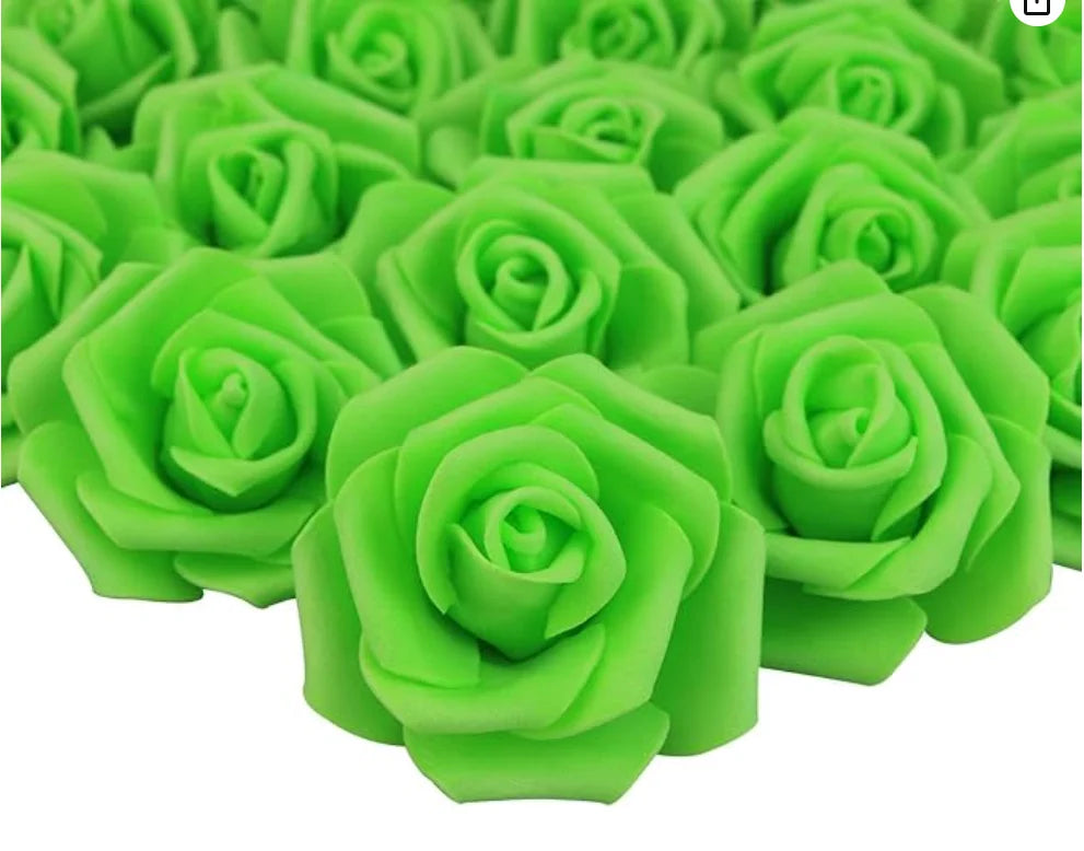 Mini Fairy Roses -Soft Foam Flower Set (Choose 10, 20, or 50)