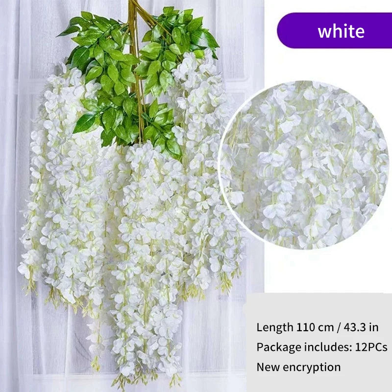 Moonlit Cascade - Wisteria Garland (12 pieces)