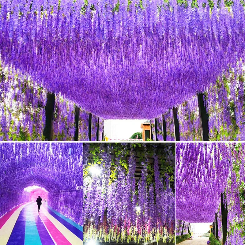 Moonlit Cascade - Wisteria Garland (12 pieces)
