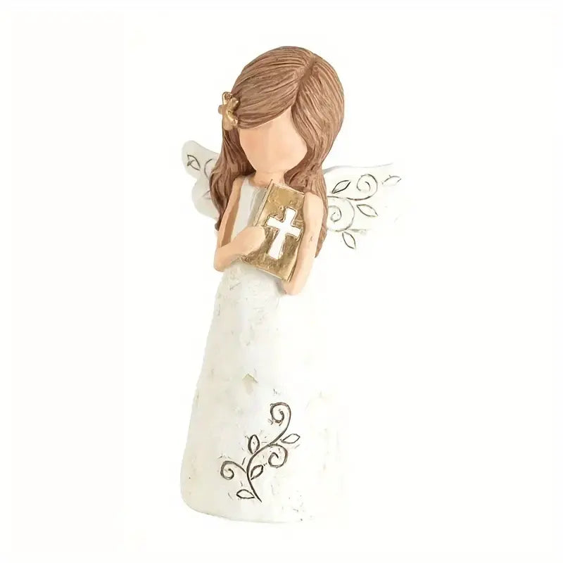 The Luminous Guide - Angelic Wings Sculpture