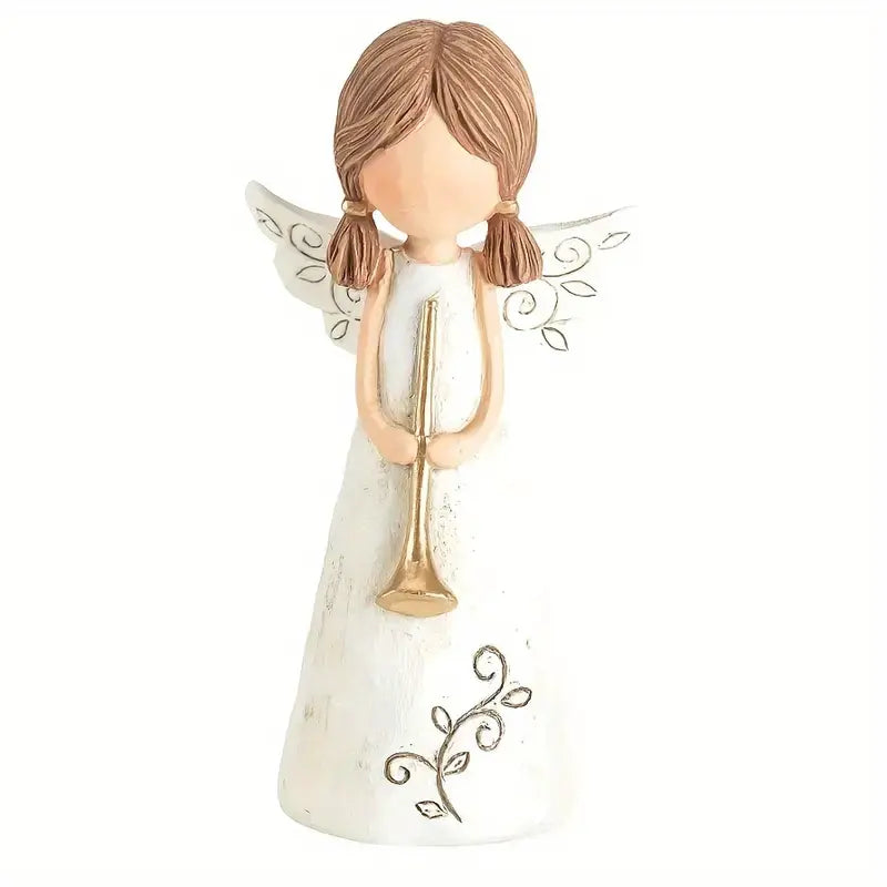 The Luminous Guide - Angelic Wings Sculpture