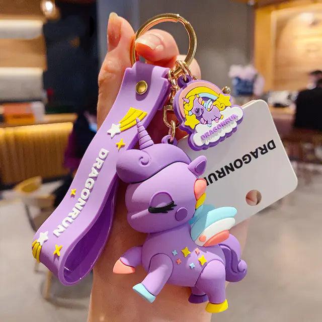 Cute Cartoon Keychain for Bags and Purses