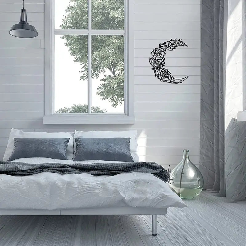 Celestial Dance- Boho Moon Phase Wall Art