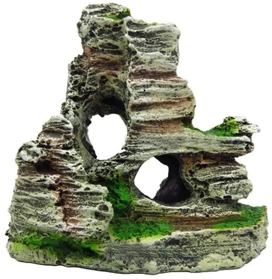 Artificial Moss Rock Resin Stone Mountain