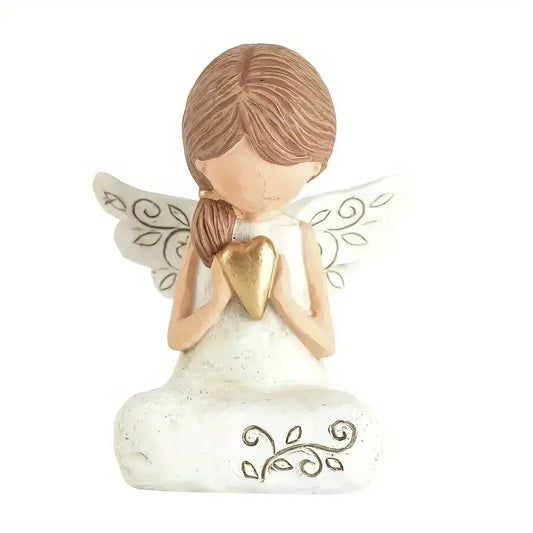 The Luminous Guide - Angelic Wings Sculpture