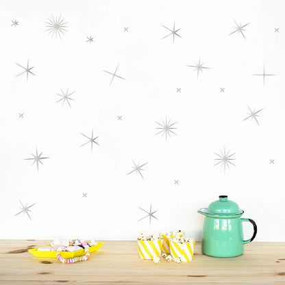 Stardust Dreams - Gold Star wall Decals