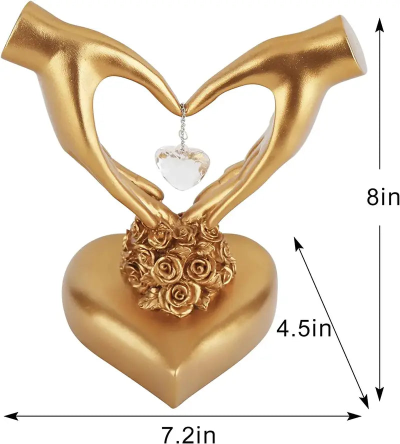 The Heart of the Home - Romance Statue