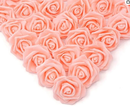 Mini Fairy Roses -Soft Foam Flower Set (Choose 10, 20, or 50)