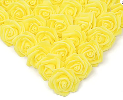 Mini Fairy Roses -Soft Foam Flower Set (Choose 10, 20, or 50)