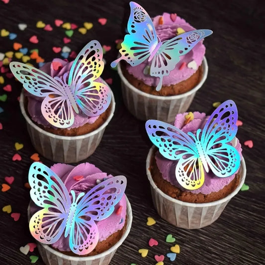 Whimsy In Motion - Sparkling Butterfly Wall Decor