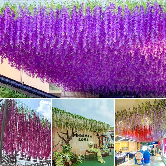 Moonlit Cascade - Wisteria Garland (12 pieces)