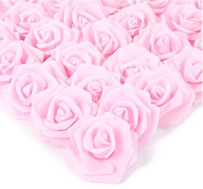 Mini Fairy Roses -Soft Foam Flower Set (Choose 10, 20, or 50)