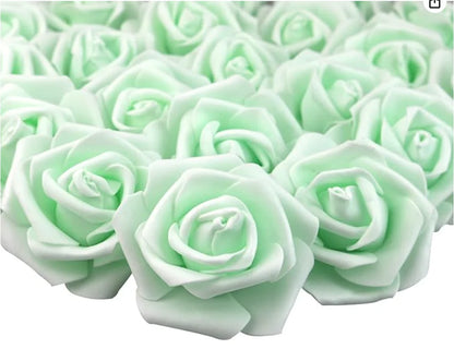 Mini Fairy Roses -Soft Foam Flower Set (Choose 10, 20, or 50)