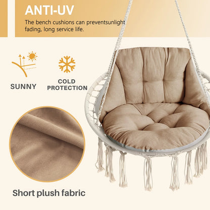 Crystal Velvet Hanging Chair Cushion