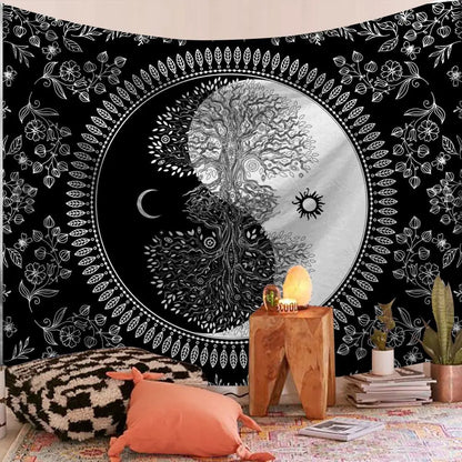 Boho Indian Mandala Wall Hanging