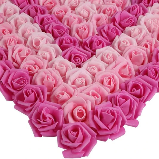 Mini Fairy Roses -Soft Foam Flower Set (Choose 10, 20, or 50)