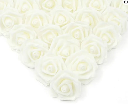 Mini Fairy Roses -Soft Foam Flower Set (Choose 10, 20, or 50)
