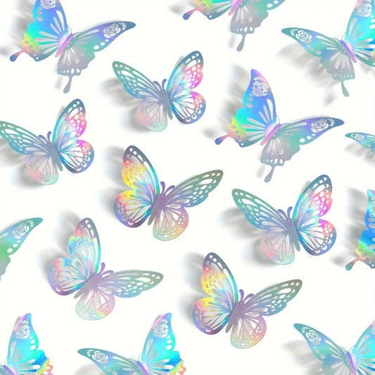 Whimsy In Motion - Sparkling Butterfly Wall Decor