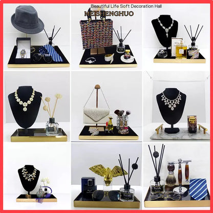 Display Set for Closet, Vanity, and Accessories